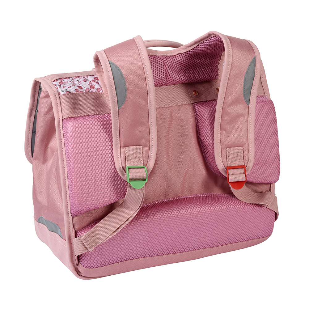 Cartable KICKERS Premium Girl 38cm 2 compartiments Rose : Chez Rentreediscount Cartables & trousses